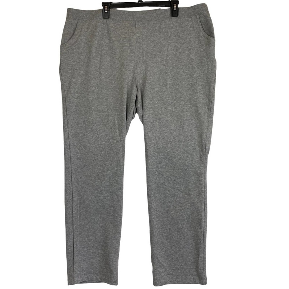 Chico's Zenergy Gray Cotton Stretch Lounge Pants Size 20